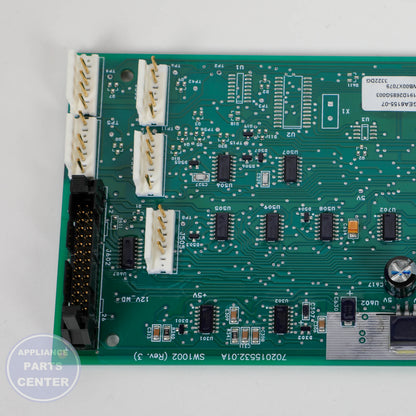 GEH MAIN BOARD LOGIC KIT WB27X33352 - Installation in GEH model demonstrating key mounting points
