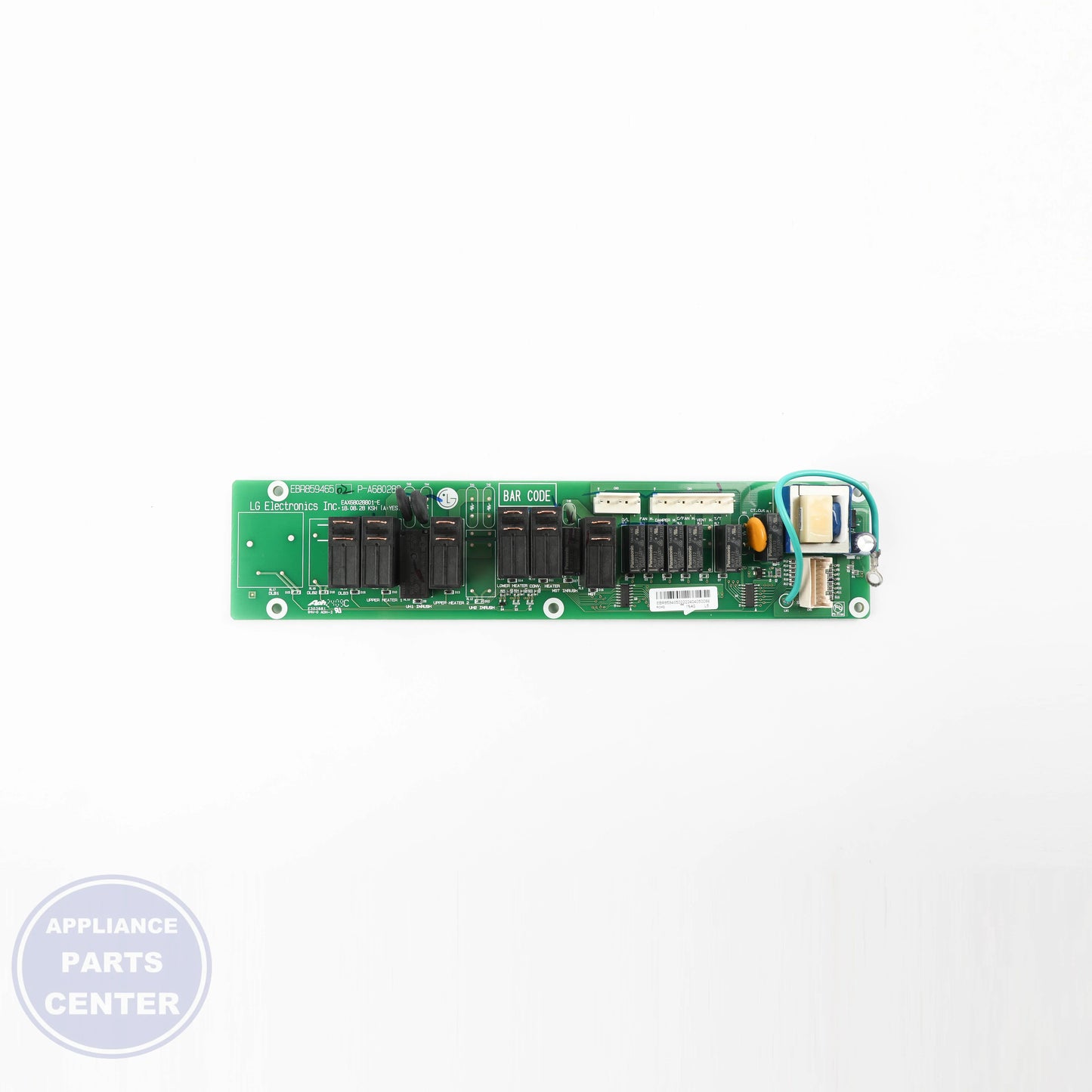 POWER CONTROL BOARD ASM WB27X33402 - Detailed view of technical specifications