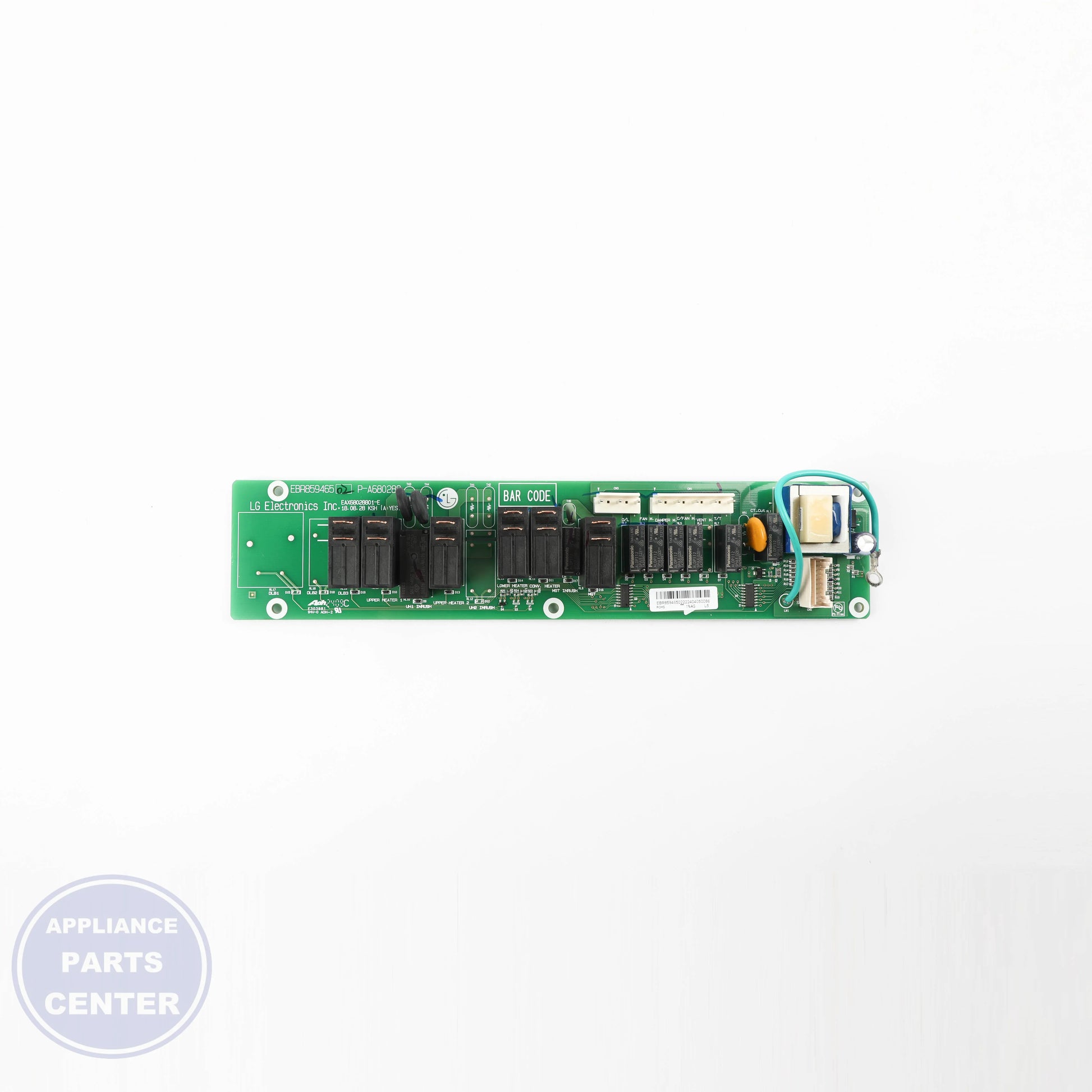 POWER CONTROL BOARD ASM WB27X33402 - Detailed view of technical specifications