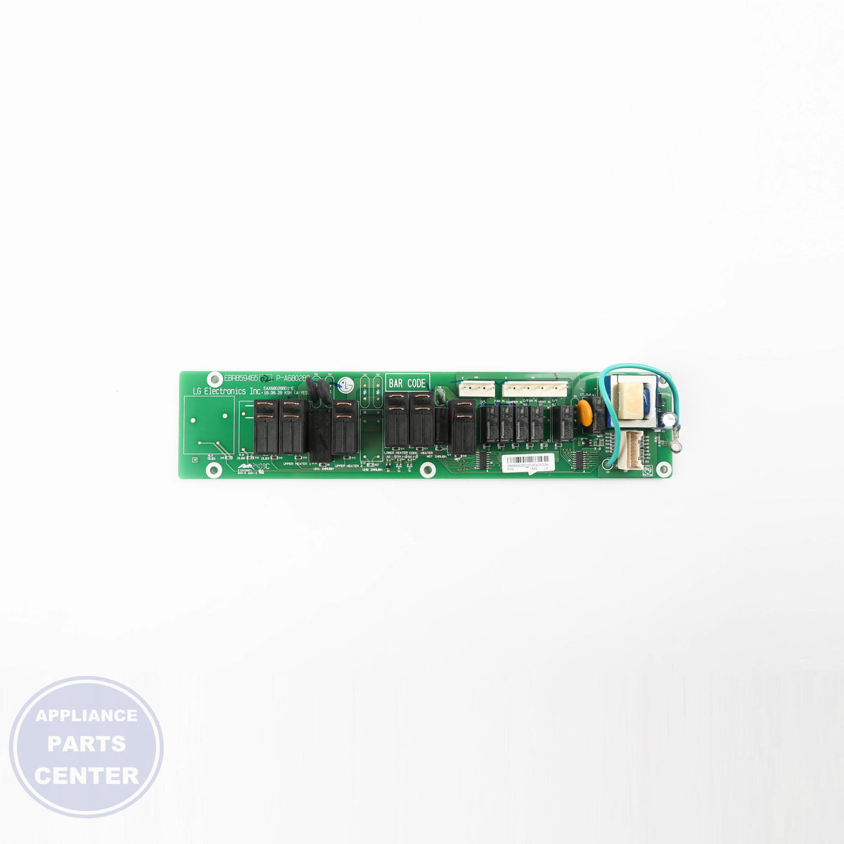 POWER CONTROL BOARD ASM WB27X33402 - Detailed view of technical specifications