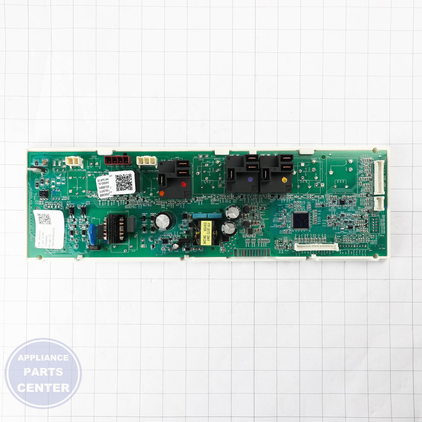 CONTROL RC17 (FLASHED) WB27X36809 - Side view with advanced control features