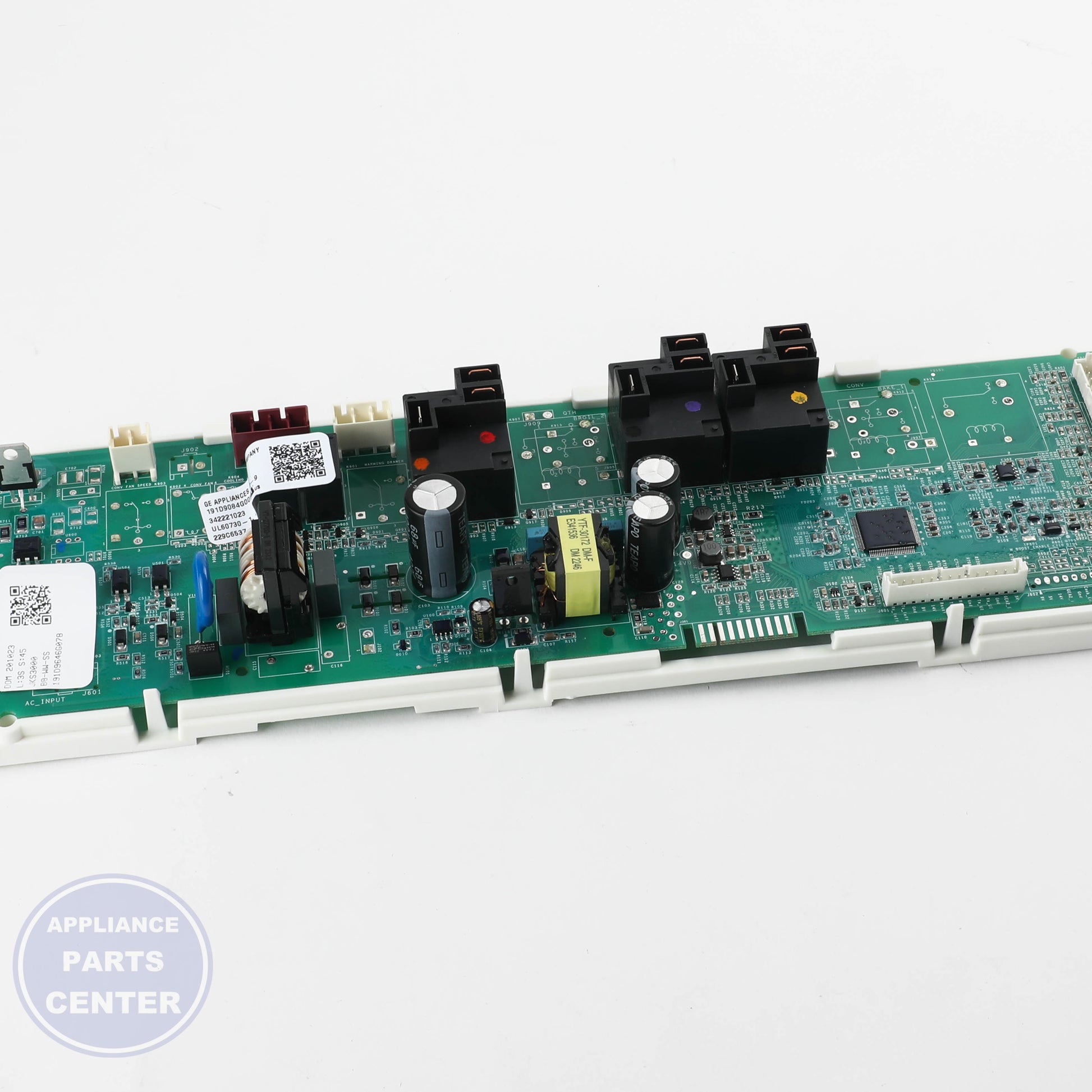 GEH CONTROL RC17 (FLASHED) WB27X36809 - Installation in GEH model showing key mounting points