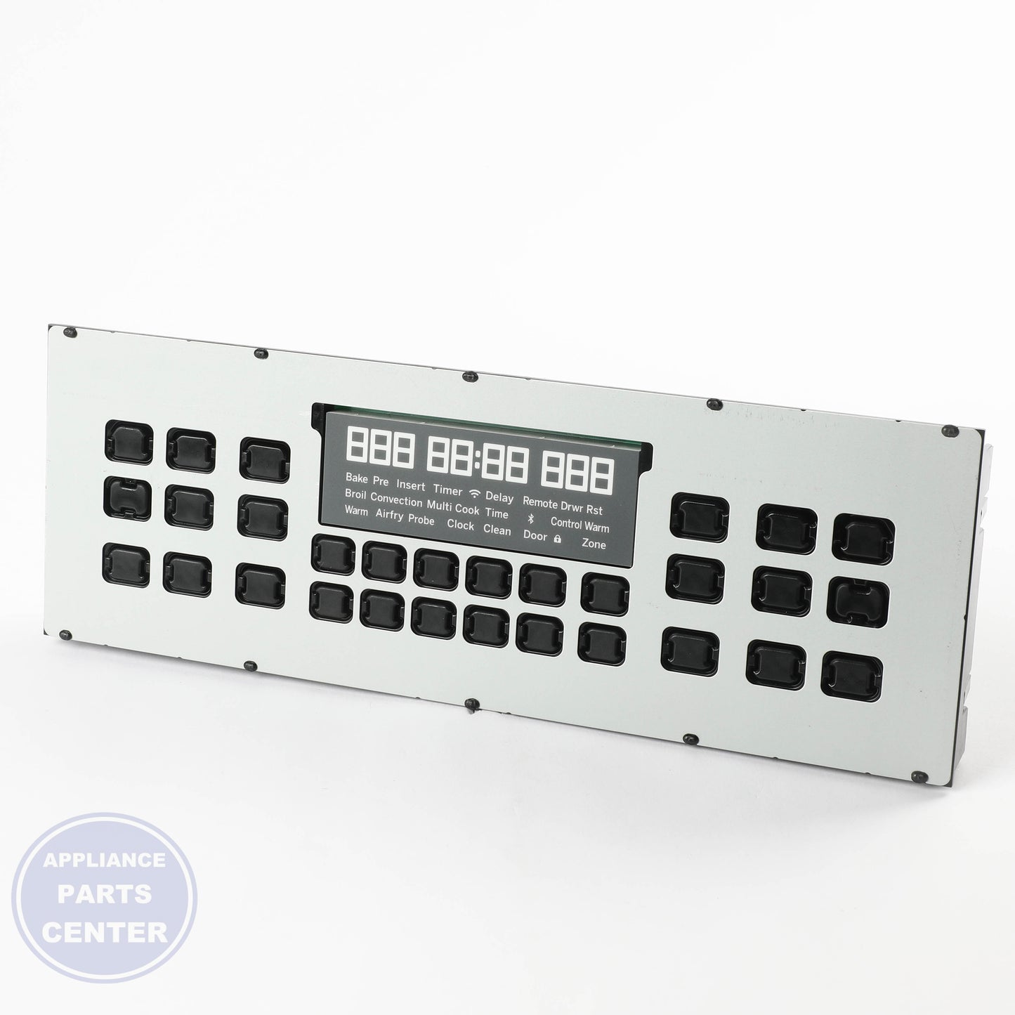 OVEN CONTROL WB27X39167 - Side view with precise measurements
