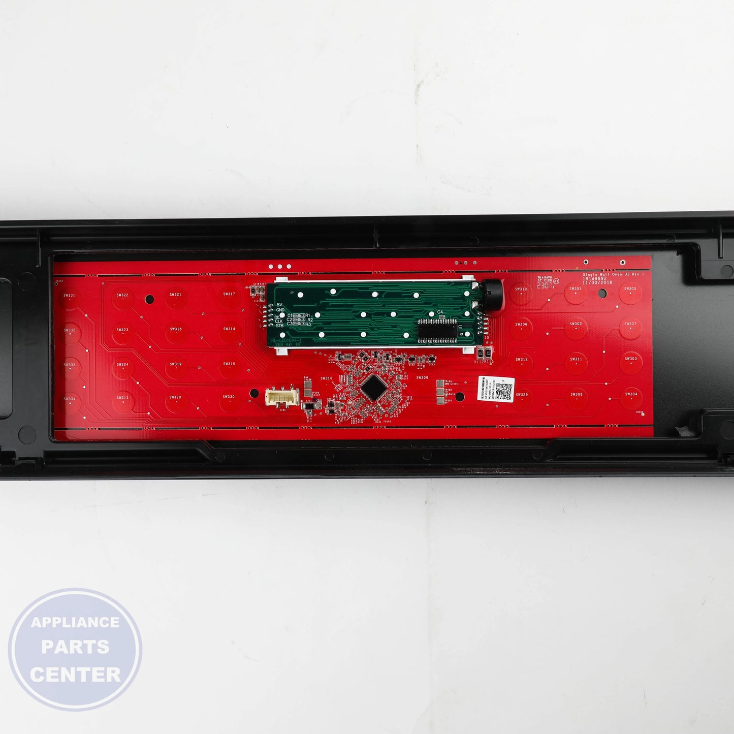 STAINLESS UI LCD CONTROL PANEL WB27X39809 - Detailed view of touchpad function