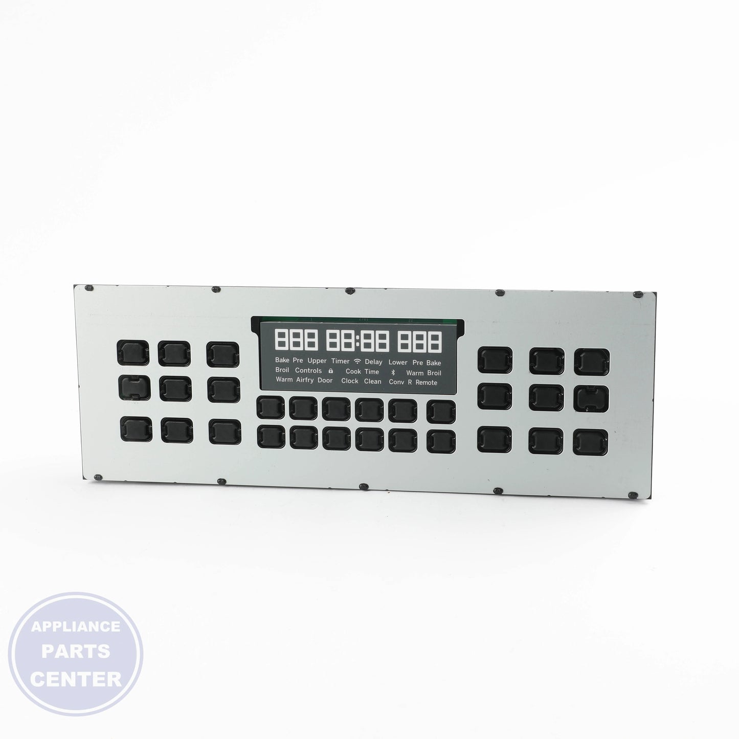 CONTROL OVEN ASM WB27X41009 - Detailed view of timer and temperature control functions