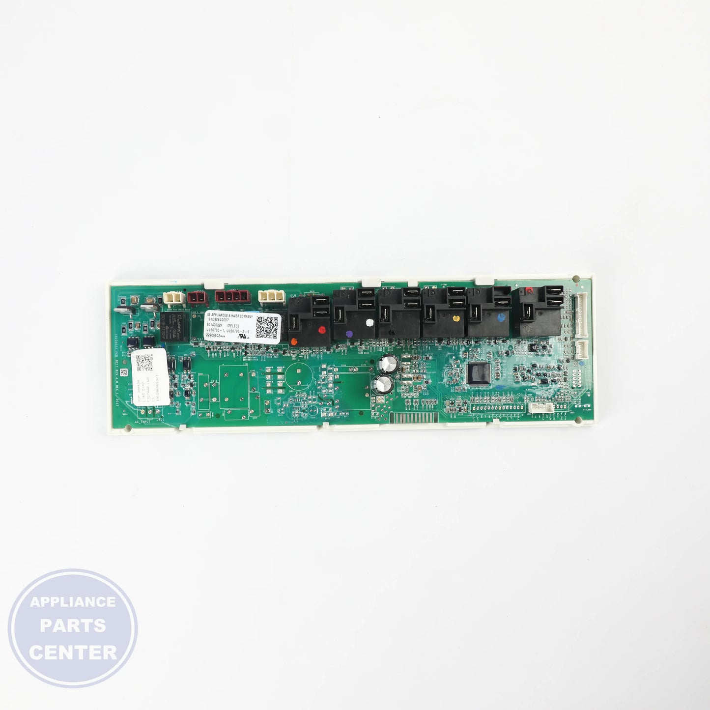 CONTROL RC17 (FLASHED) WB27X43222 - Detailed view of the high-quality circuit board & timer details
