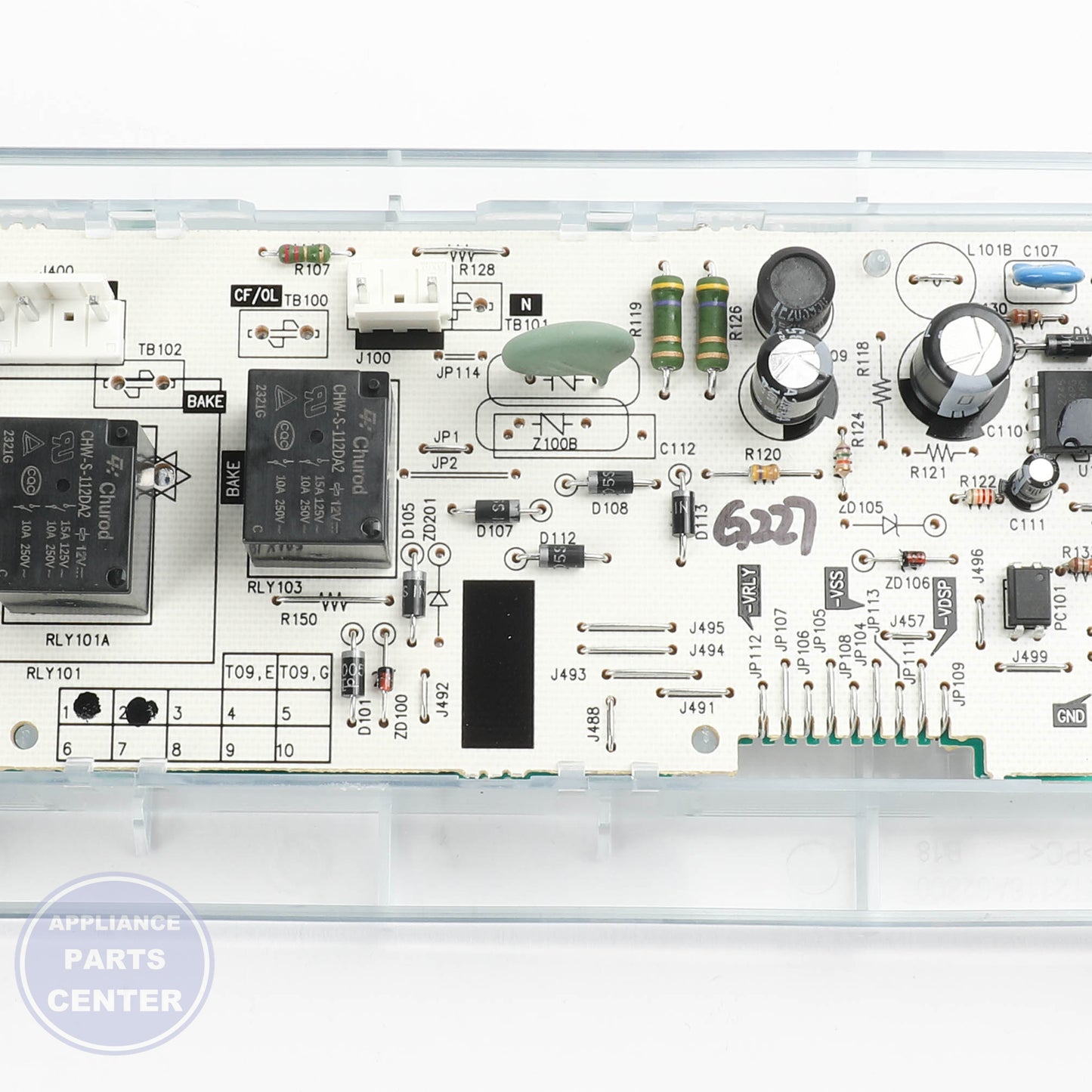 GEH CONTROL OVEN TO9 (GAS) WB27X44729 - Main view showing temperature control for GEH models