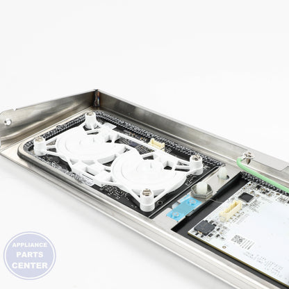 [GEH] CONTROL PANEL STAINLESS WB27X45490 - Detailed view of touch controls