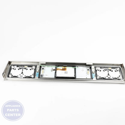 [GEH] CONTROL PANEL STAINLESS WB27X45490 - Installation in GEH model showing mounting points
