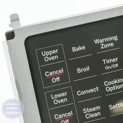GLASS USER INTERFACE AND BOARD WB27X45326 - Detailed view of the circuit board and timer