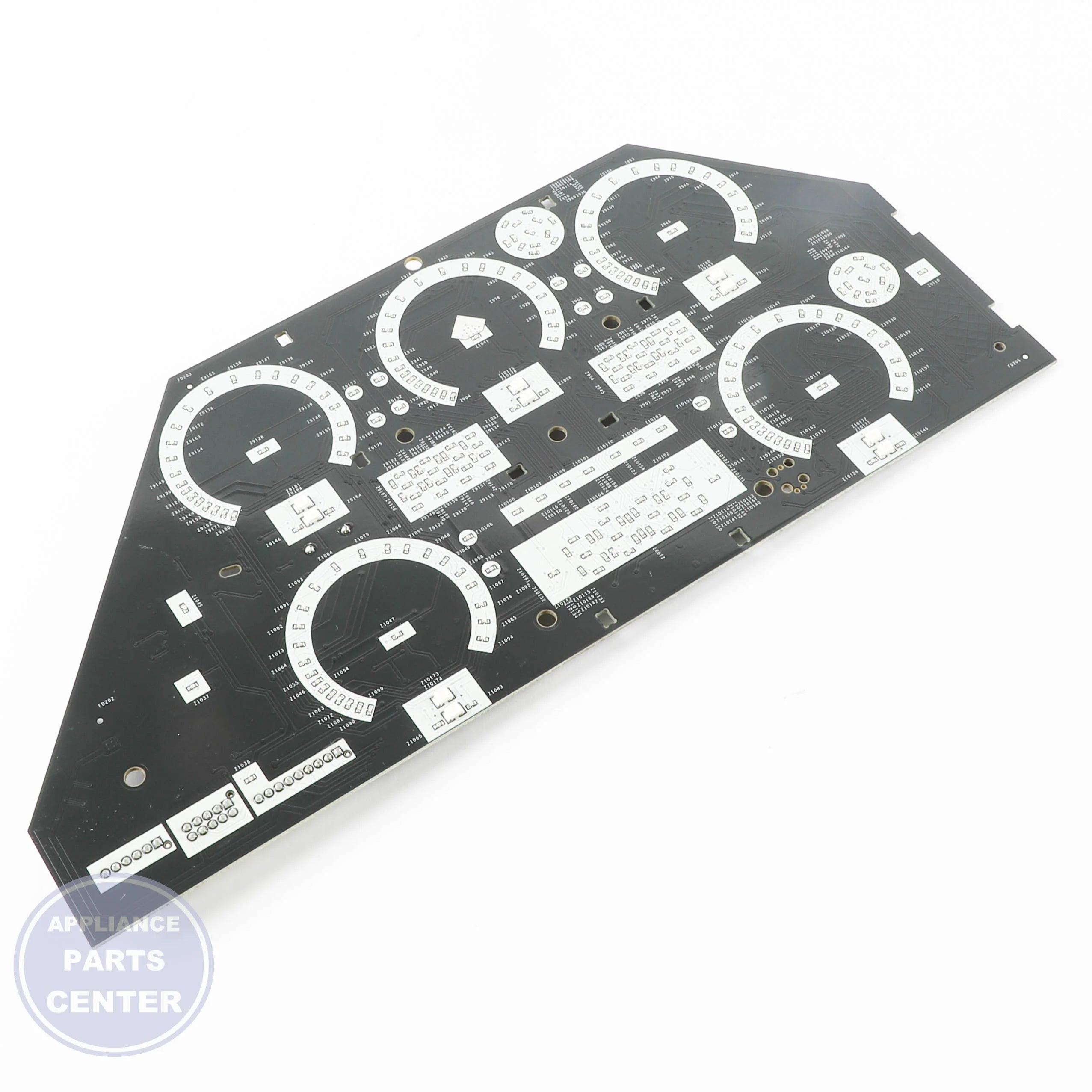 DISPLAY BOARD WB27X50567 - Side view with precise measurements for exact fit