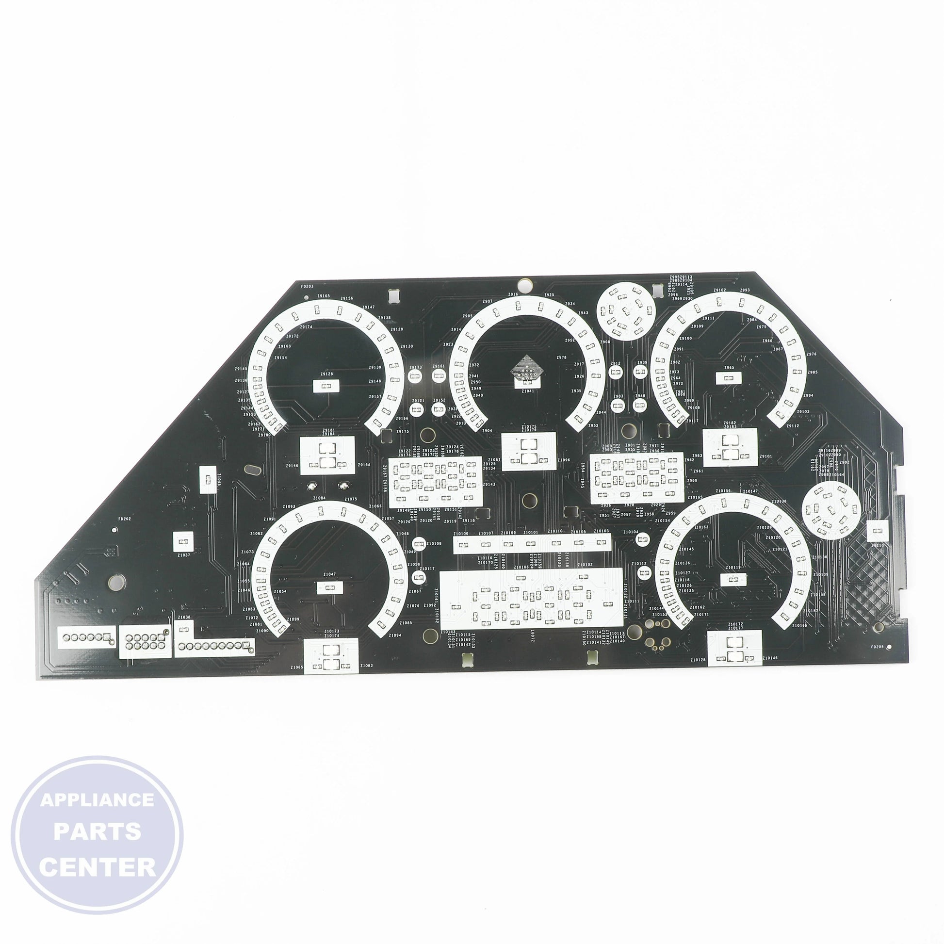 GEH DISPLAY BOARD WB27X50567 - Main view showing digital interface for GEH models WB27X45609 and WB27X45787