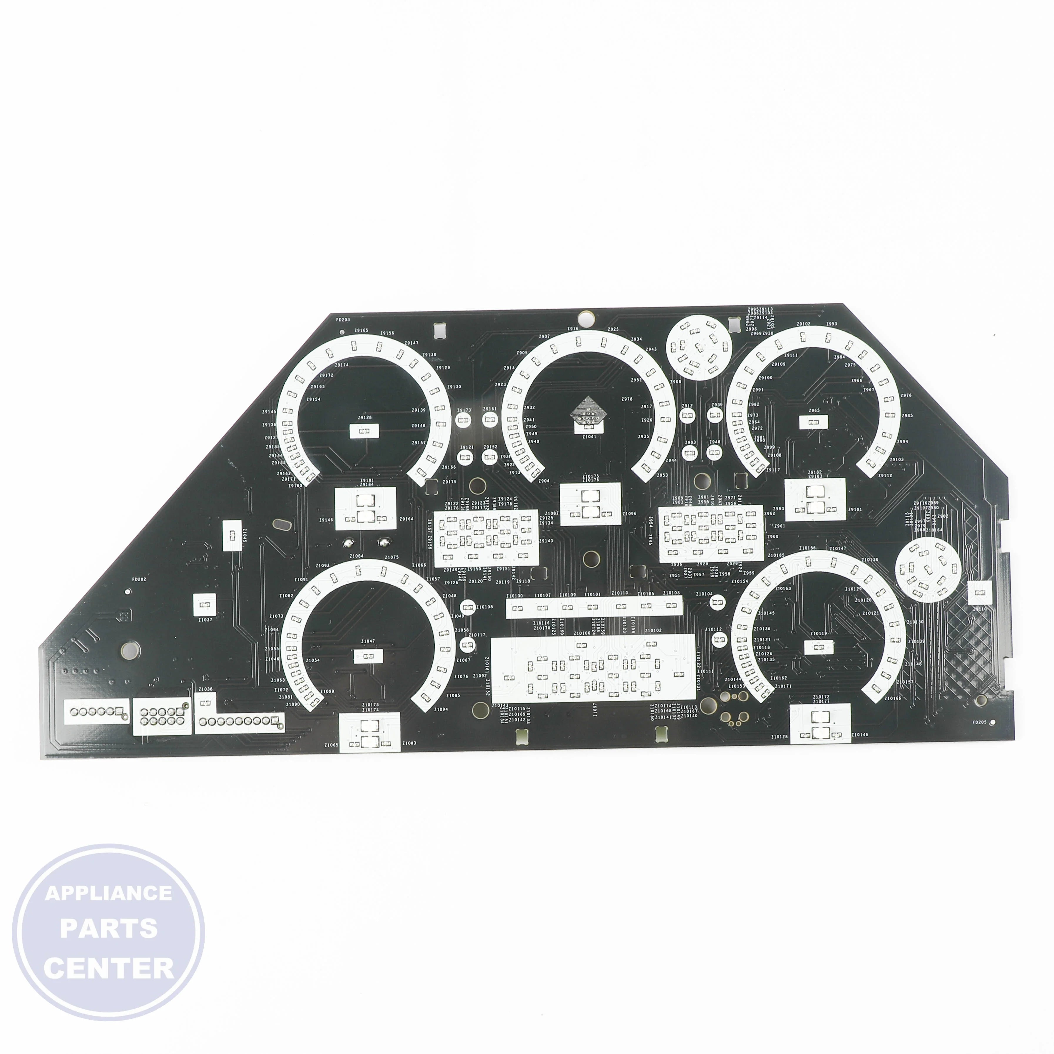 GEH DISPLAY BOARD WB27X50567 - Main view showing digital interface for GEH models WB27X45609 and WB27X45787
