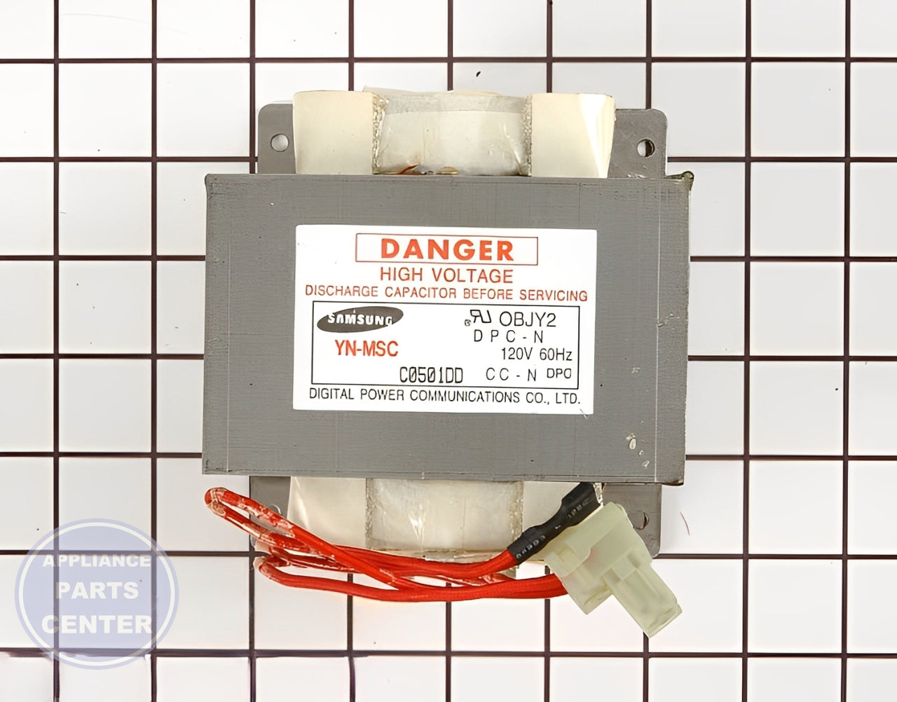 GE High Voltage Transformer WB27X600 - Main view showing power delivery for various GE models