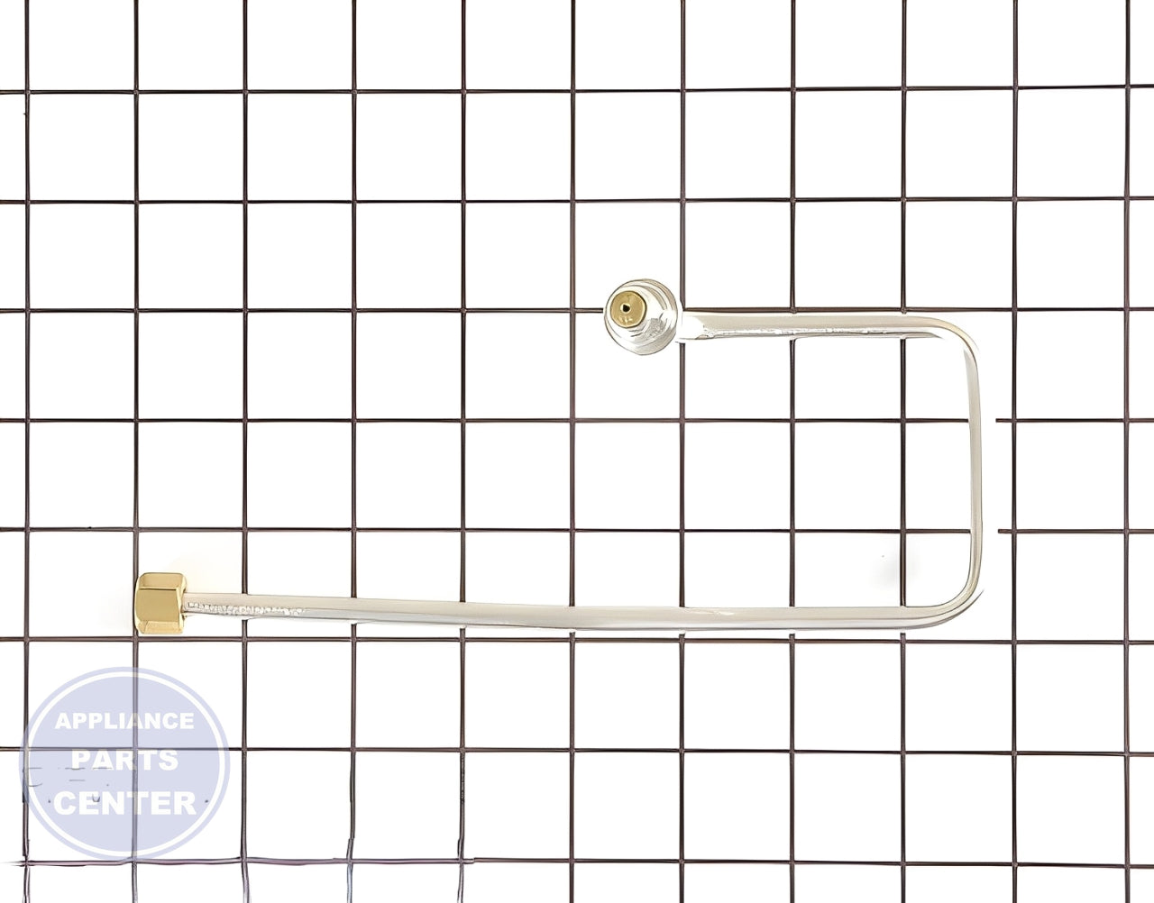 GEH GAS RANGE RIGHT FRONT BURNER TUBE WB28K10192 - Main view showing precise gas flow for GEH models
