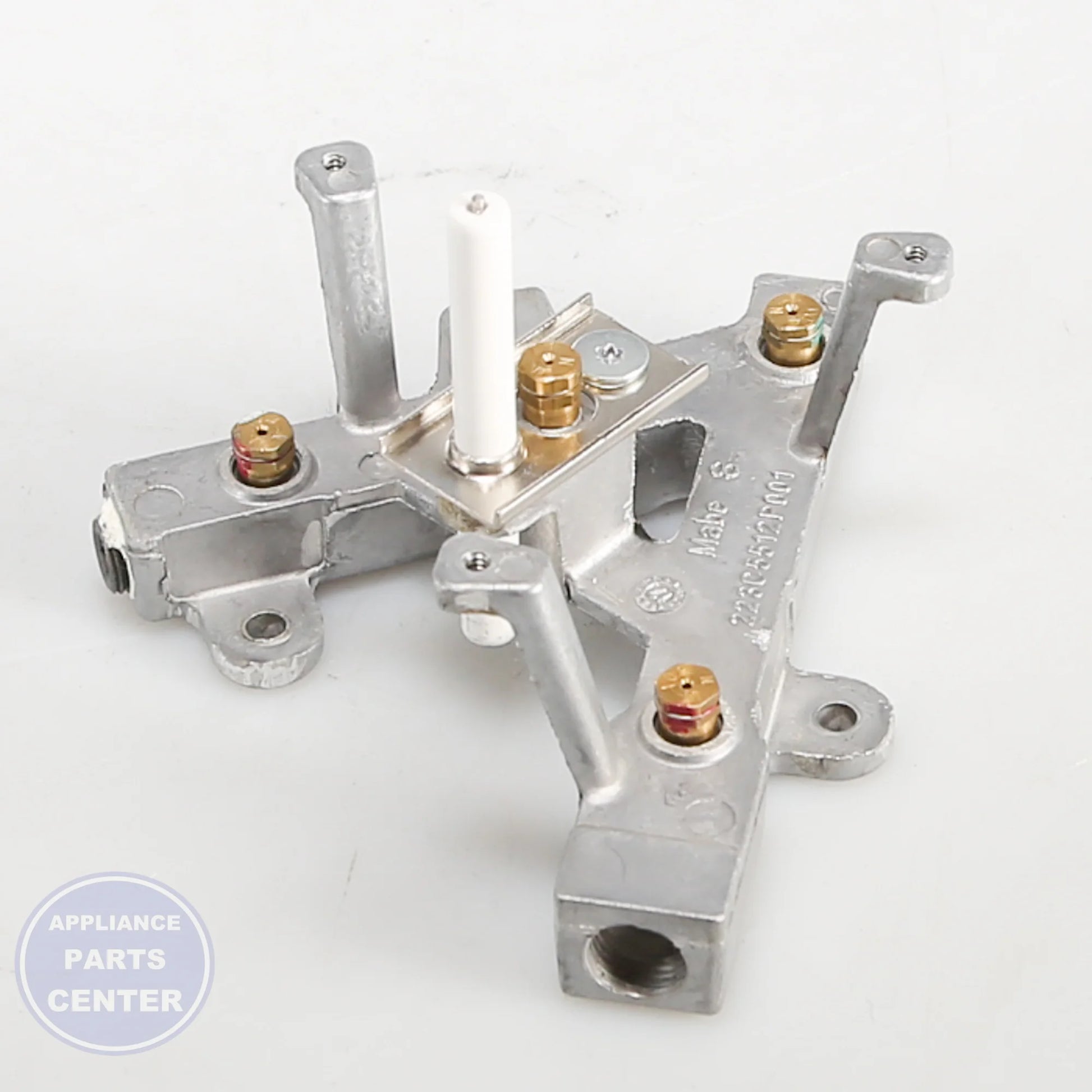 GEH RANGE TOP BURNER ASSEMBLY WB28K10785 - Main view showing high heat support for GEH models