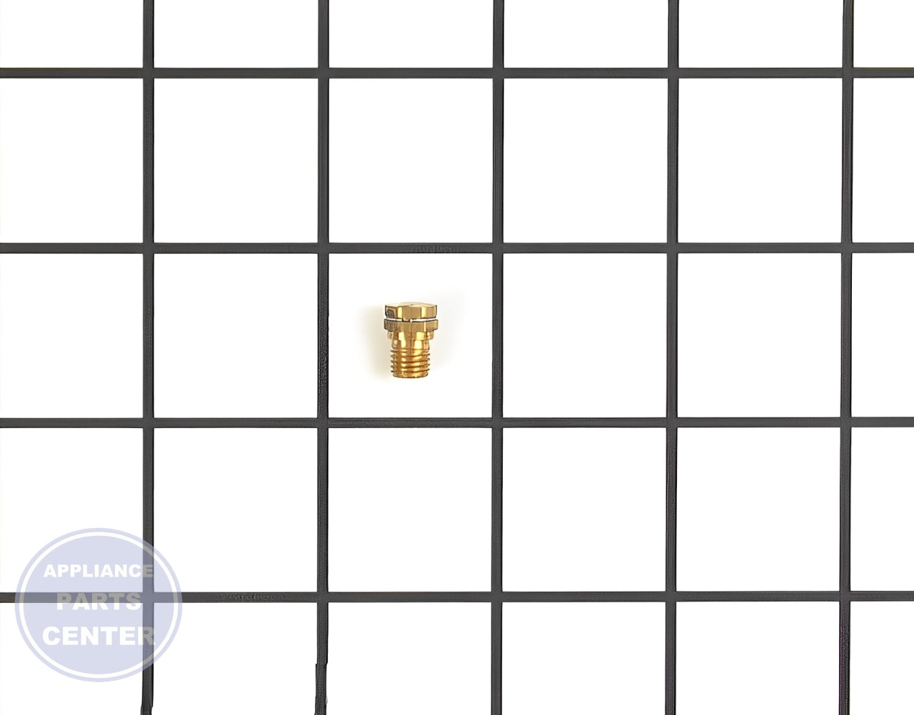 GE Orifice WB28K141 - Main view showing precise gas flow for GE, Kenmore, Hotpoint, RCA models