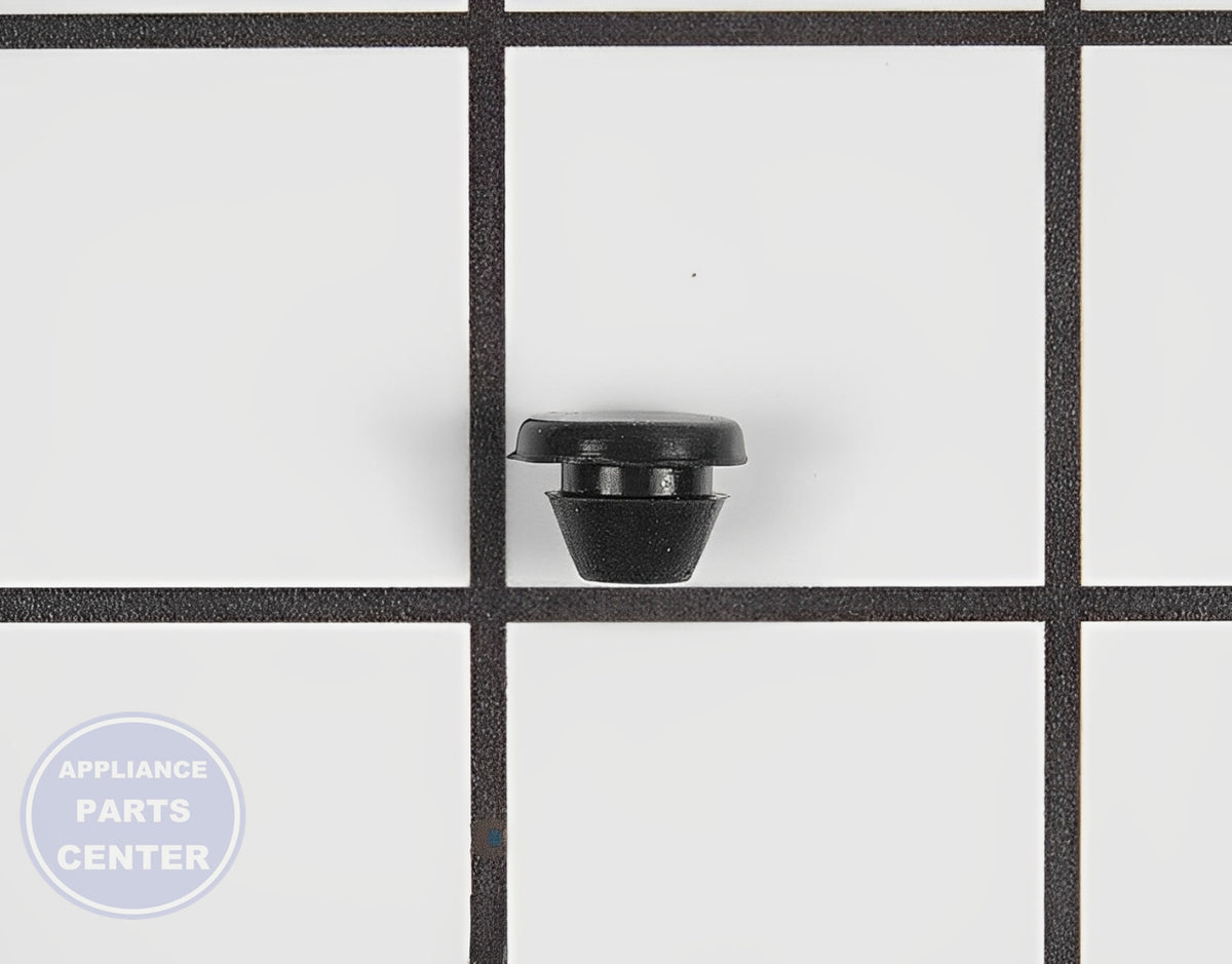 GE OVEN BLACK BUMPER WB28T10278 - Main view showing protective design for GE models