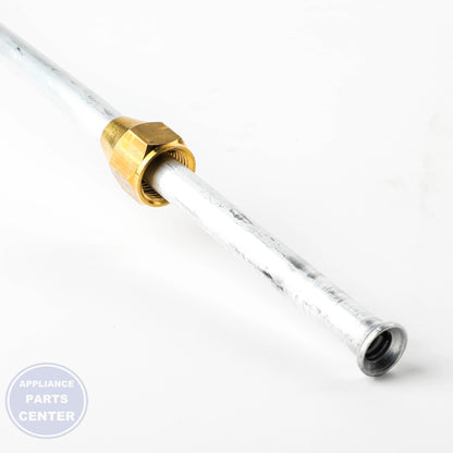 TUBE MANIFOLD SUPPLY WB28X24772 - Side view with precise measurements