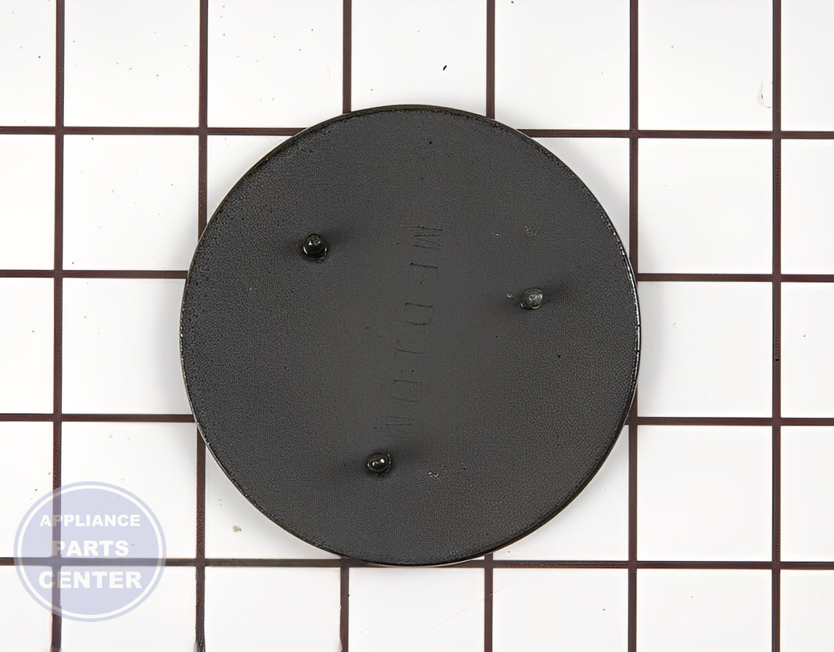 GAS RANGE SURFACE BURNER CAP (BLACK) WB29K10001 - Detailed view of durable technical details