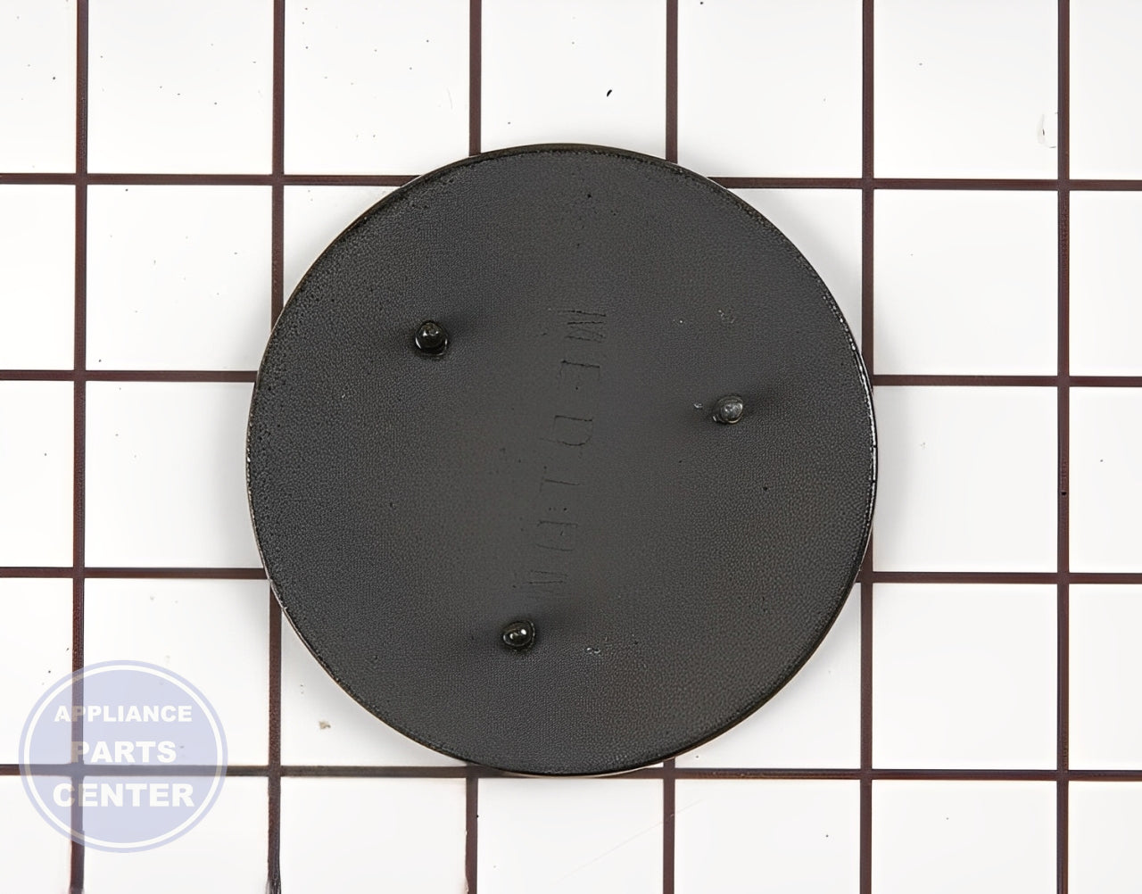 GAS RANGE SURFACE BURNER CAP (BLACK) WB29K10001 - Detailed view of durable technical details
