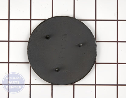 GAS RANGE SURFACE BURNER CAP (BLACK) WB29K10001 - Detailed view of durable technical details