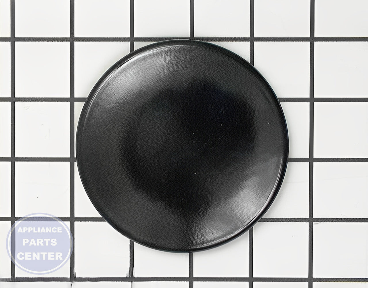 GE Surface Burner Cap WB29K10006 - Main view showing gas flow control for GE JGBP28SEC2SS