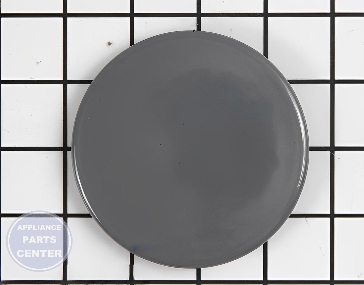 GEH RANGE BURNER CAP - LARGE GRAY WB29K10007 - Main view showing efficient heating for GEH models