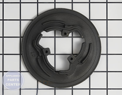 GE Surface Burner Cap WB29K10044 - Main view showing heat distribution for GE JGB281DER1WW