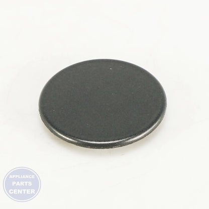ASM BURNER CAP CENTER WB29X24971 - Side view with  precise measurements