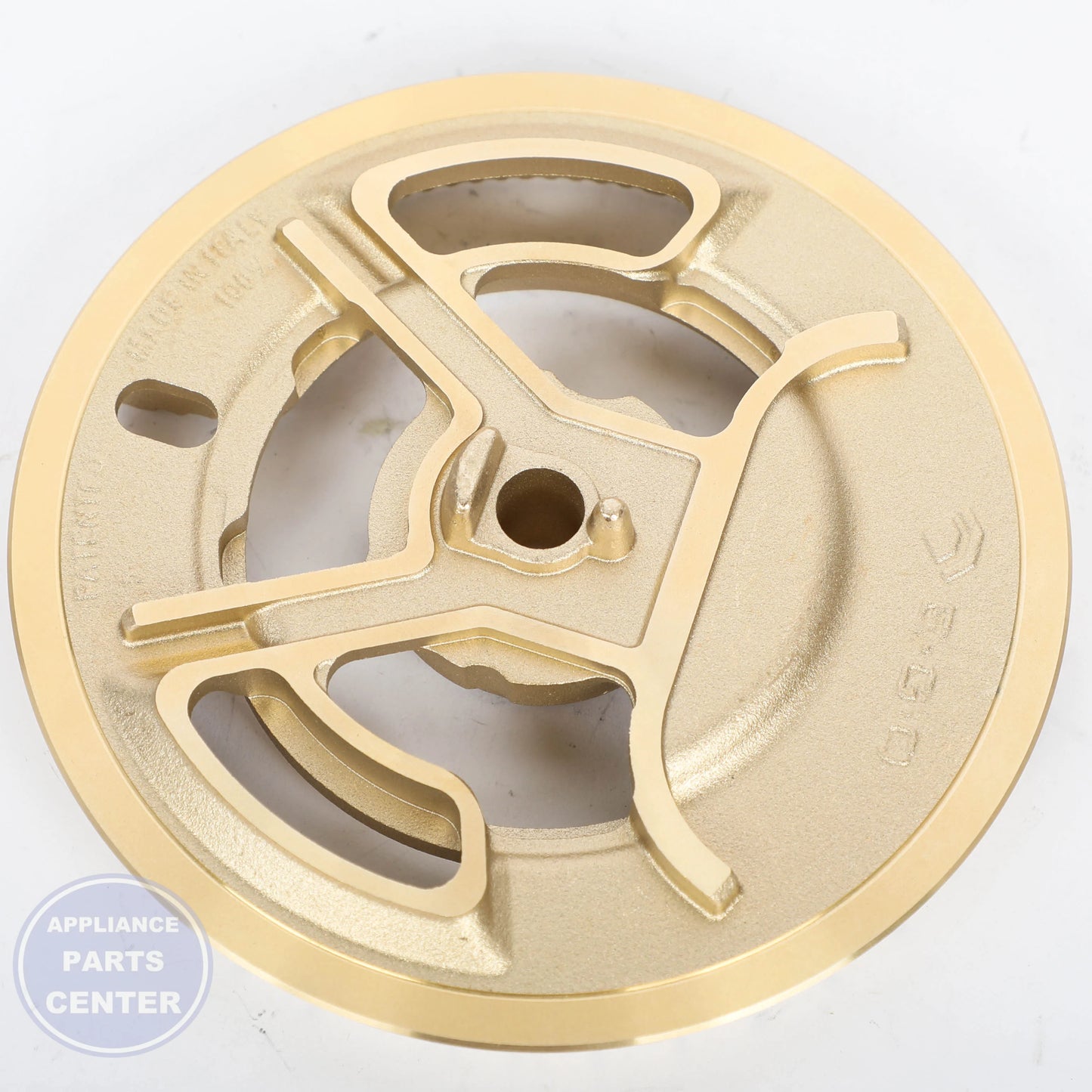 GEH RING BURNER AFB WB29X39646 - Detailed view of Gas Burner & Control Valve