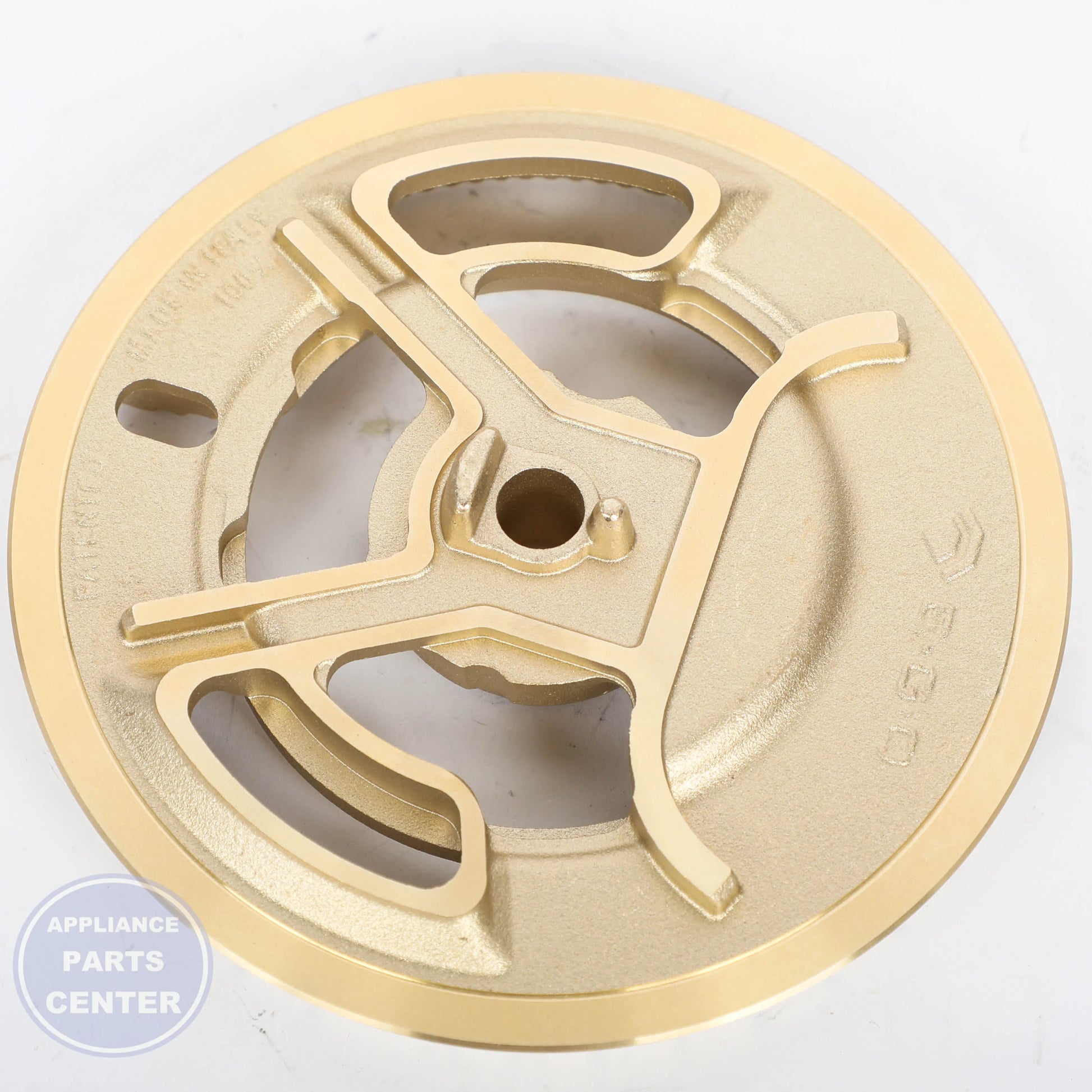 GEH RING BURNER AFB WB29X39646 - Detailed view of Gas Burner & Control Valve