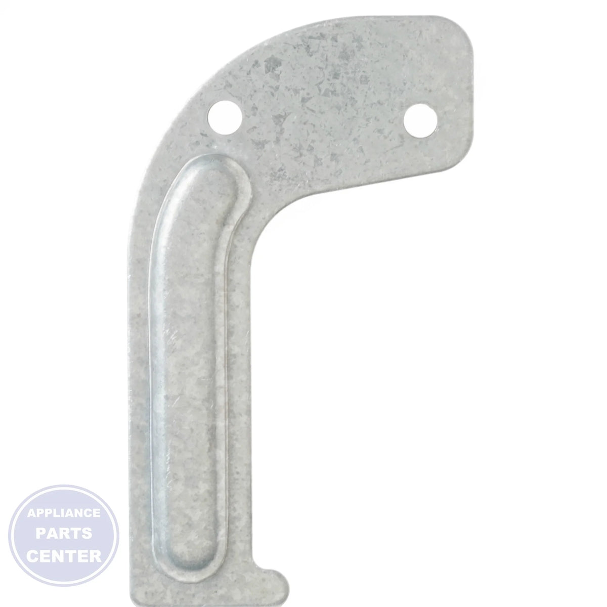 GEH ARM ANTI TIP WB2K12 - Installation in specific GEH model showing key mounting points