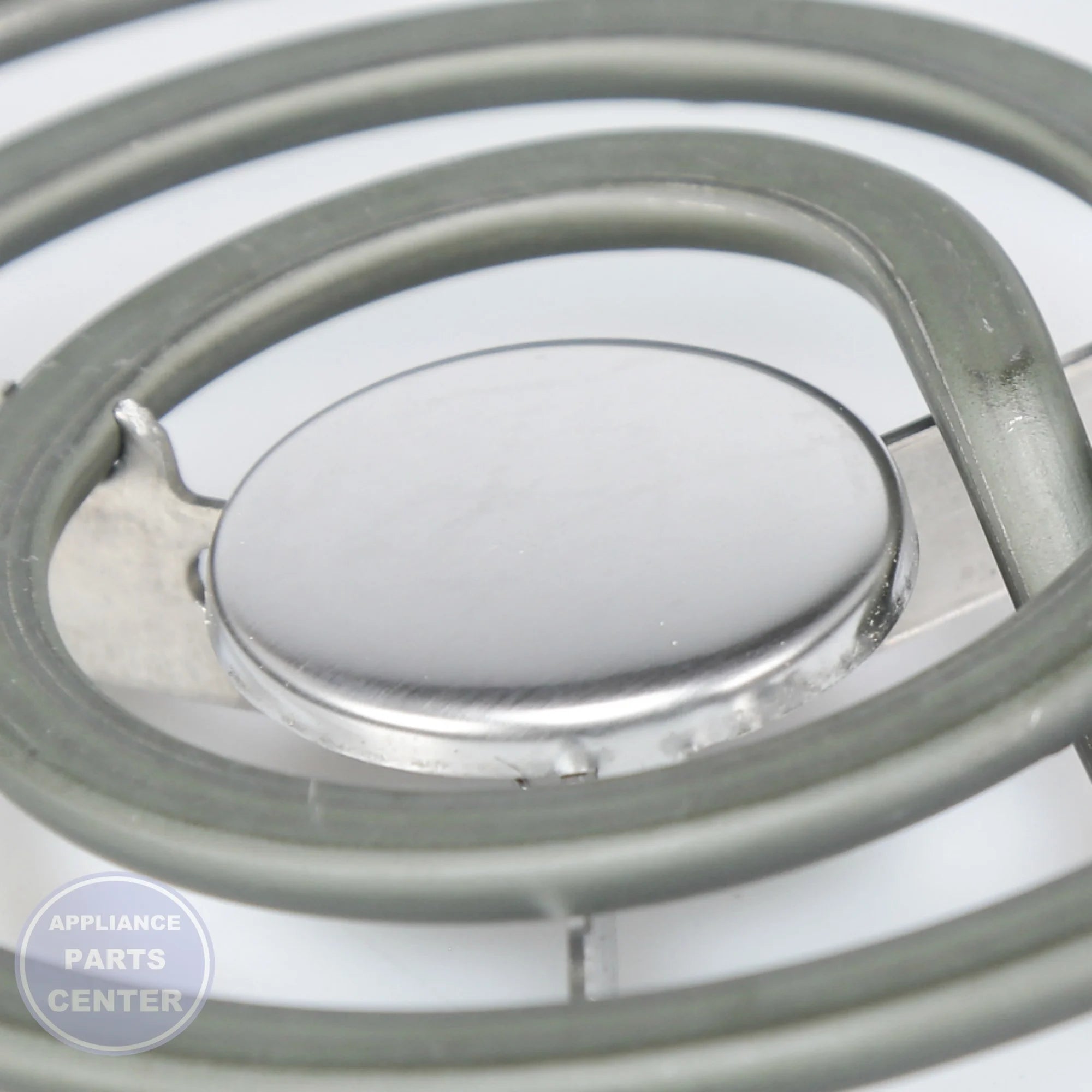 GEH RANGE 8 SURFACE ELEMENT - 4 TURNS WB30K10014 - Main view showing quick and even heating for GEH Model XYZ