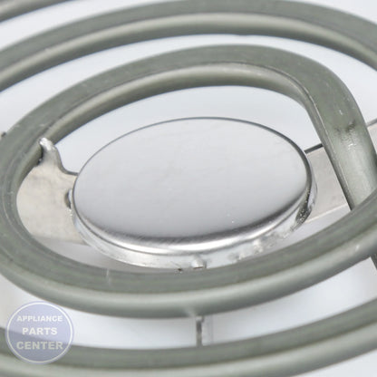 GEH RANGE 8 SURFACE ELEMENT - 4 TURNS WB30K10014 - Main view showing quick and even heating for GEH Model XYZ