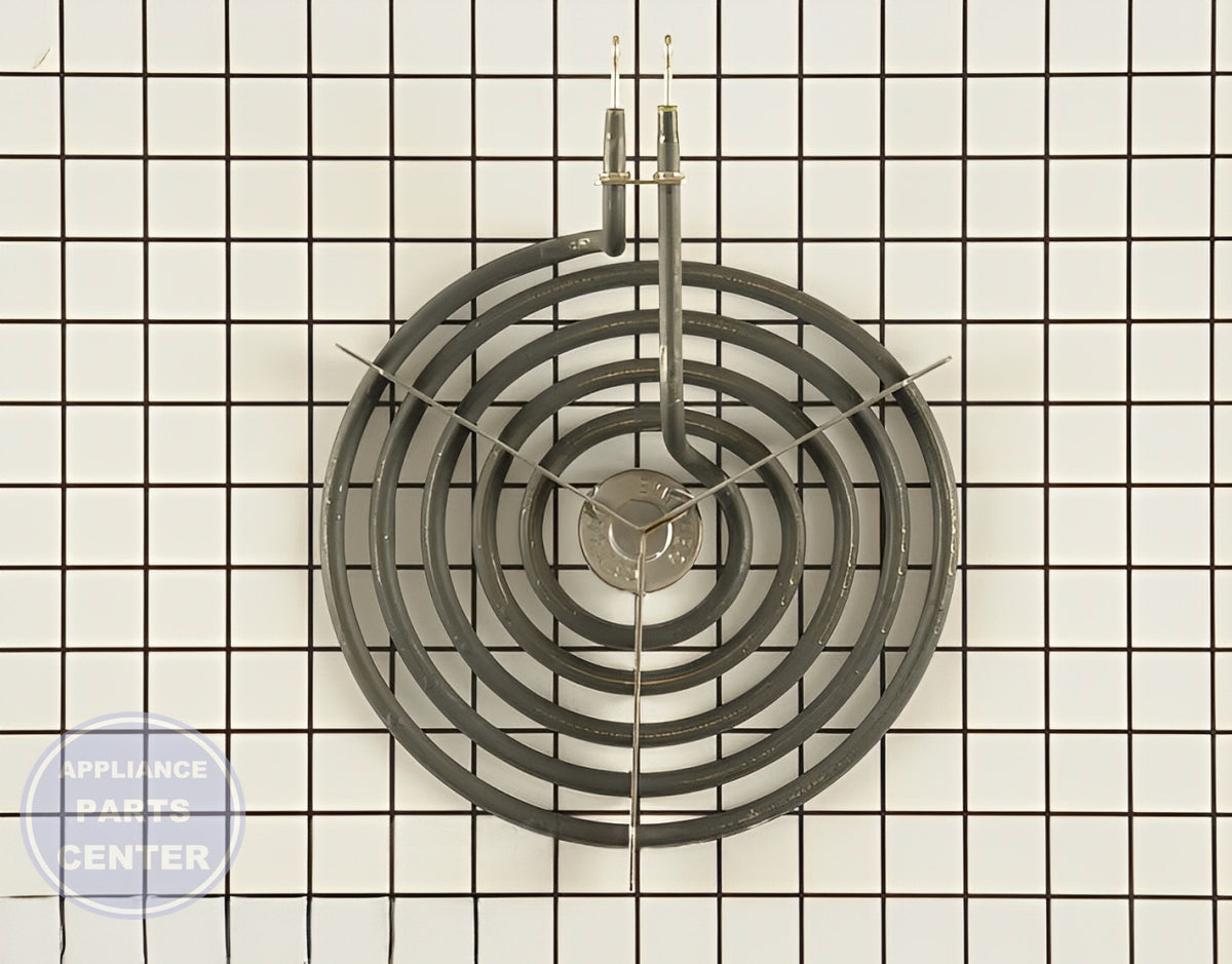 GE OVEN 8" BURNER UNIT WB30K10018 - Detailed view of durable heating element