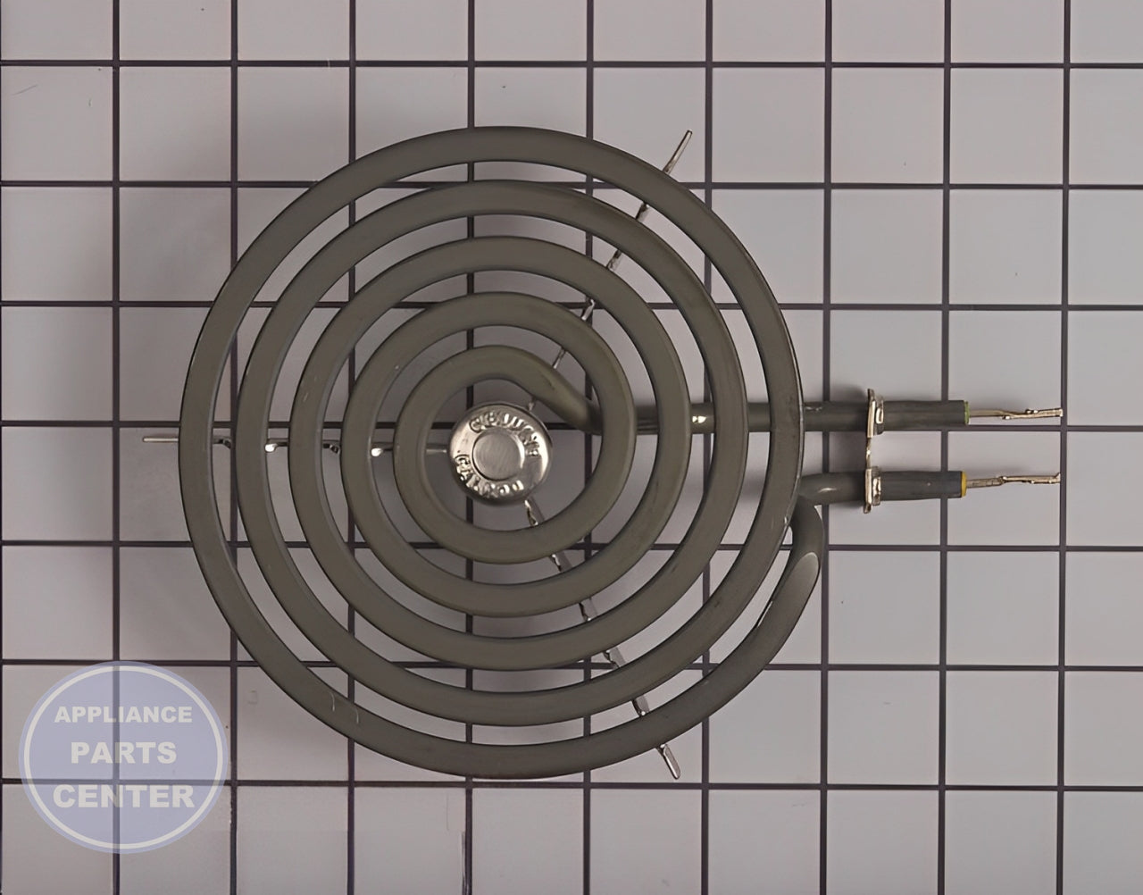 GE OVEN RANGE COOKTOP BURNER UNIT 6 INCH - Main view showing precise heating for GE models