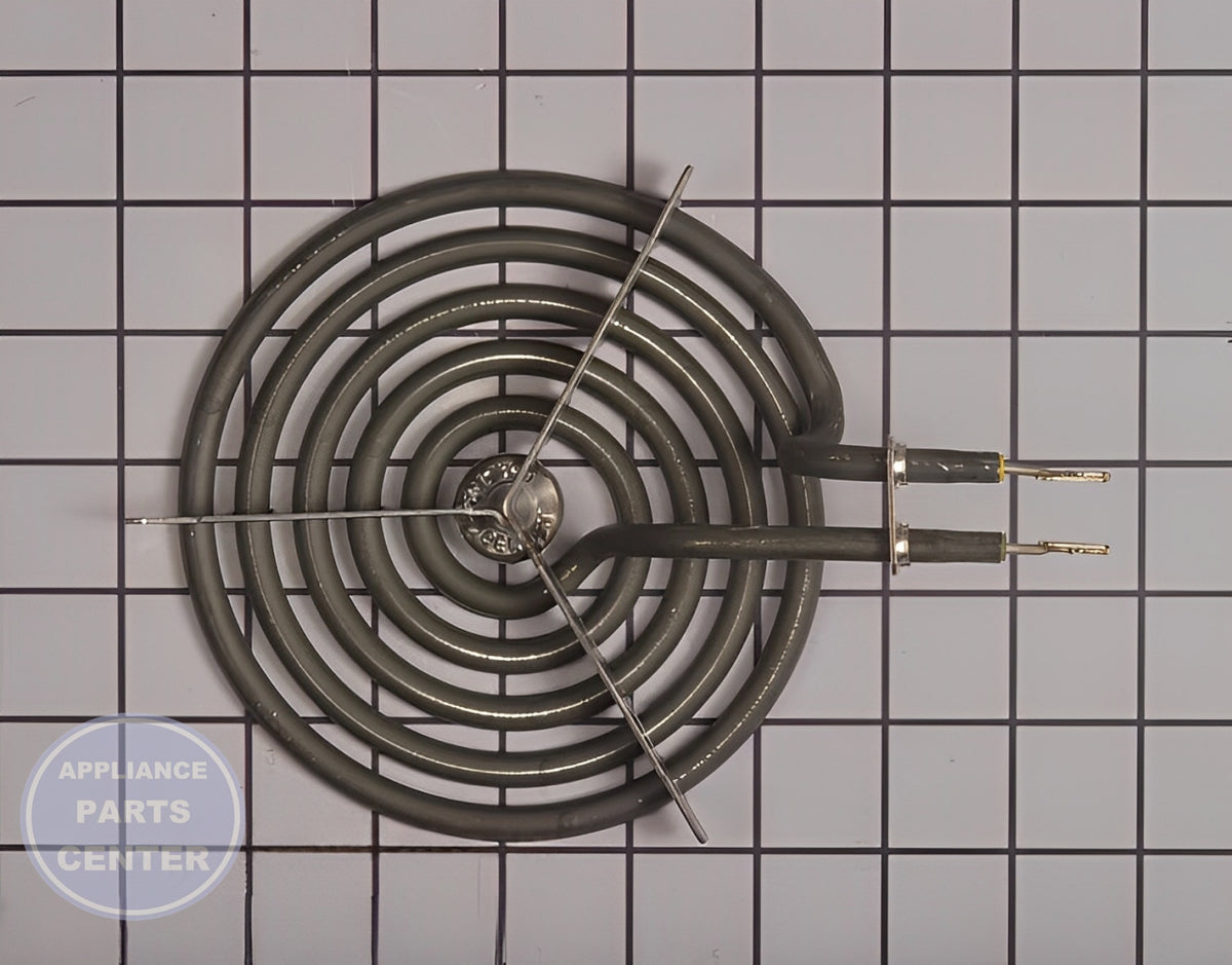 GE OVEN RANGE COOKTOP BURNER UNIT 6 INCH - Installation in GE model highlighting key mounting points