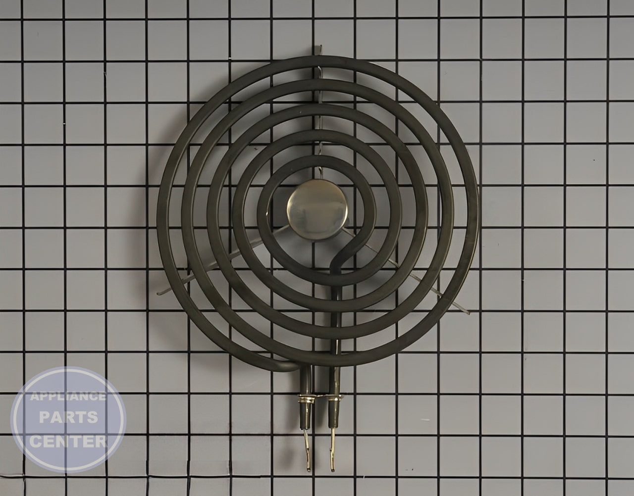 GE OVEN RANGE STOVE COOKTOP BURNER UNIT WB30M2 - Side view with precise measurements