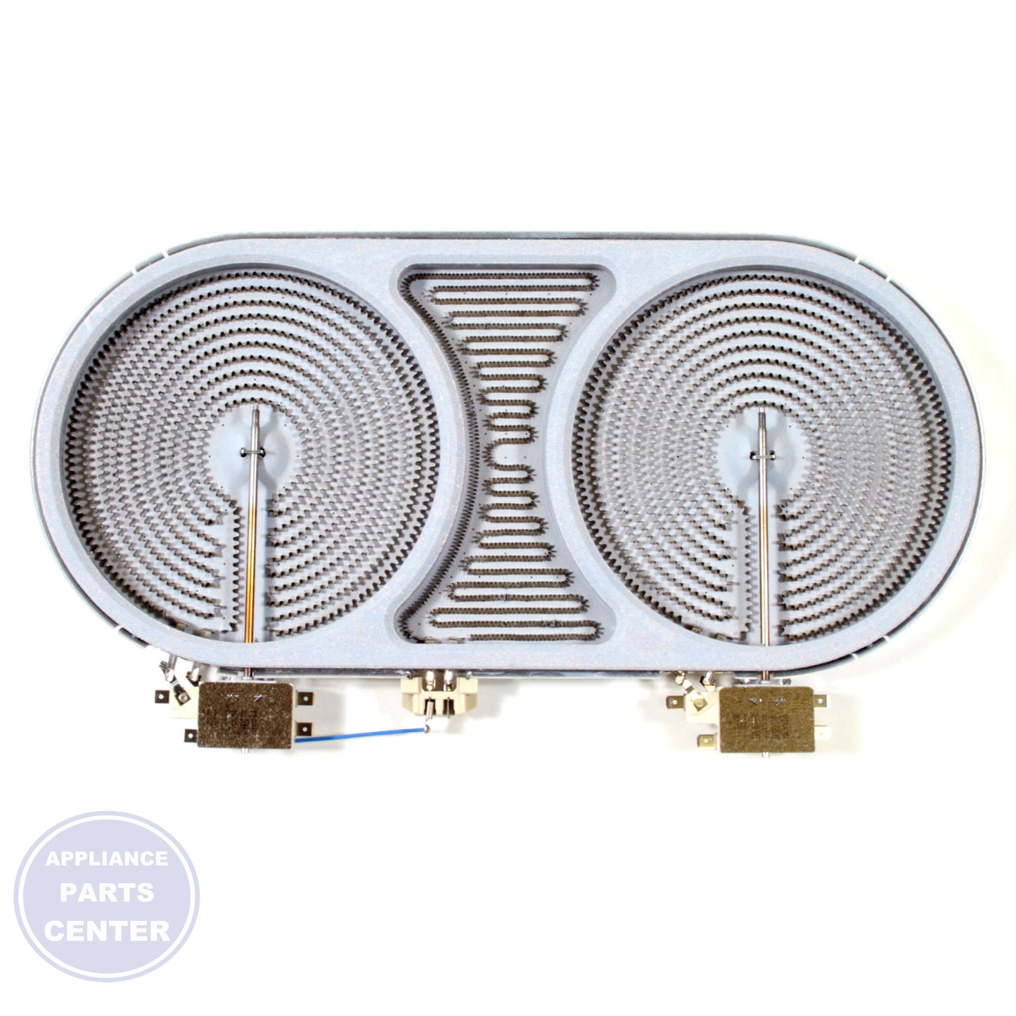 RADIANT ELEMENT 4400W - Side view with 4400 watts of heating power