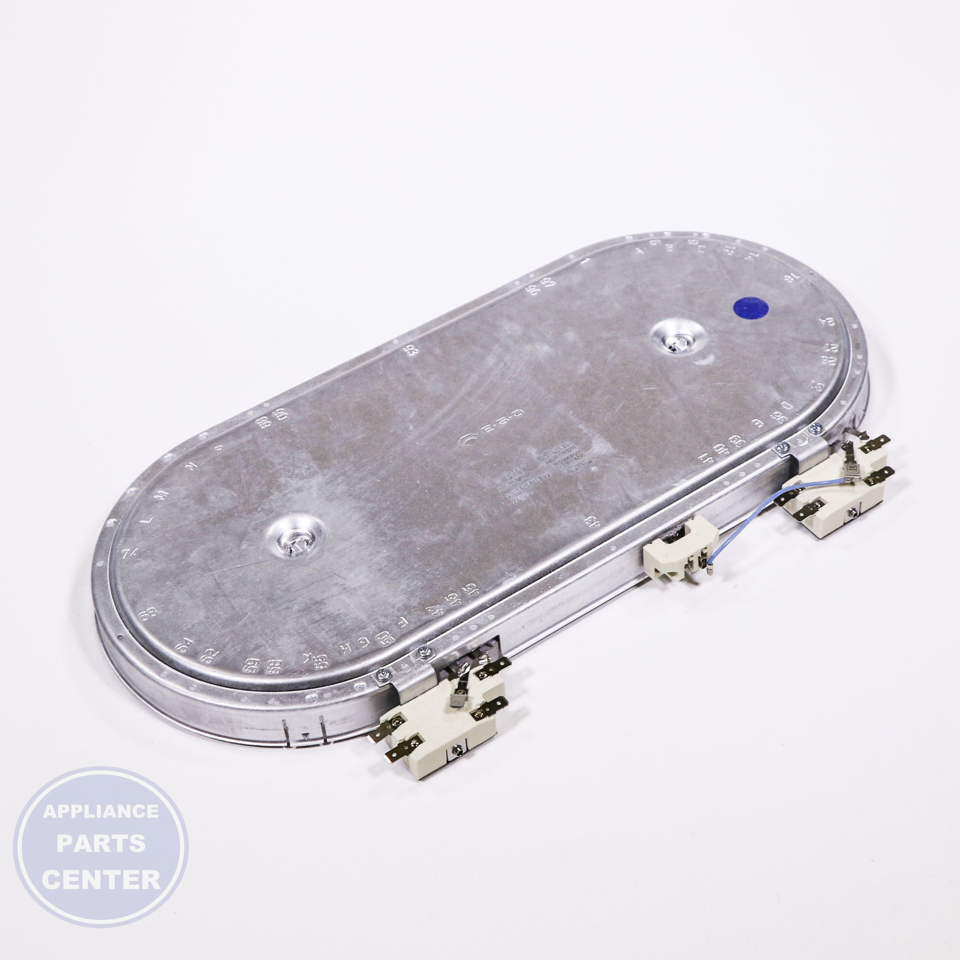 GEH RADIANT ELEMENT 4400W - Installation in GEH model showing key mounting points
