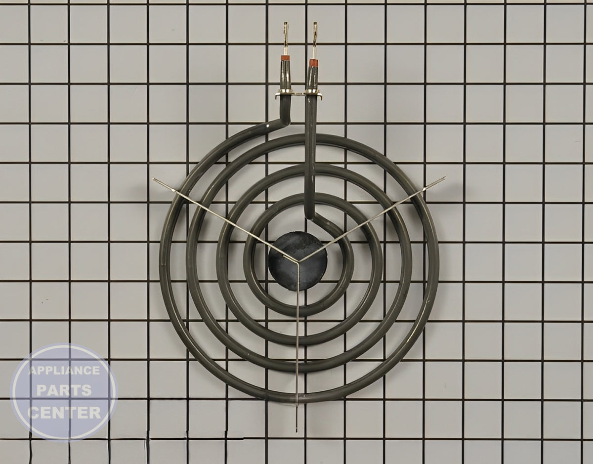 GE Oven Surface Element WB30T10071 - Side view with precise measurements