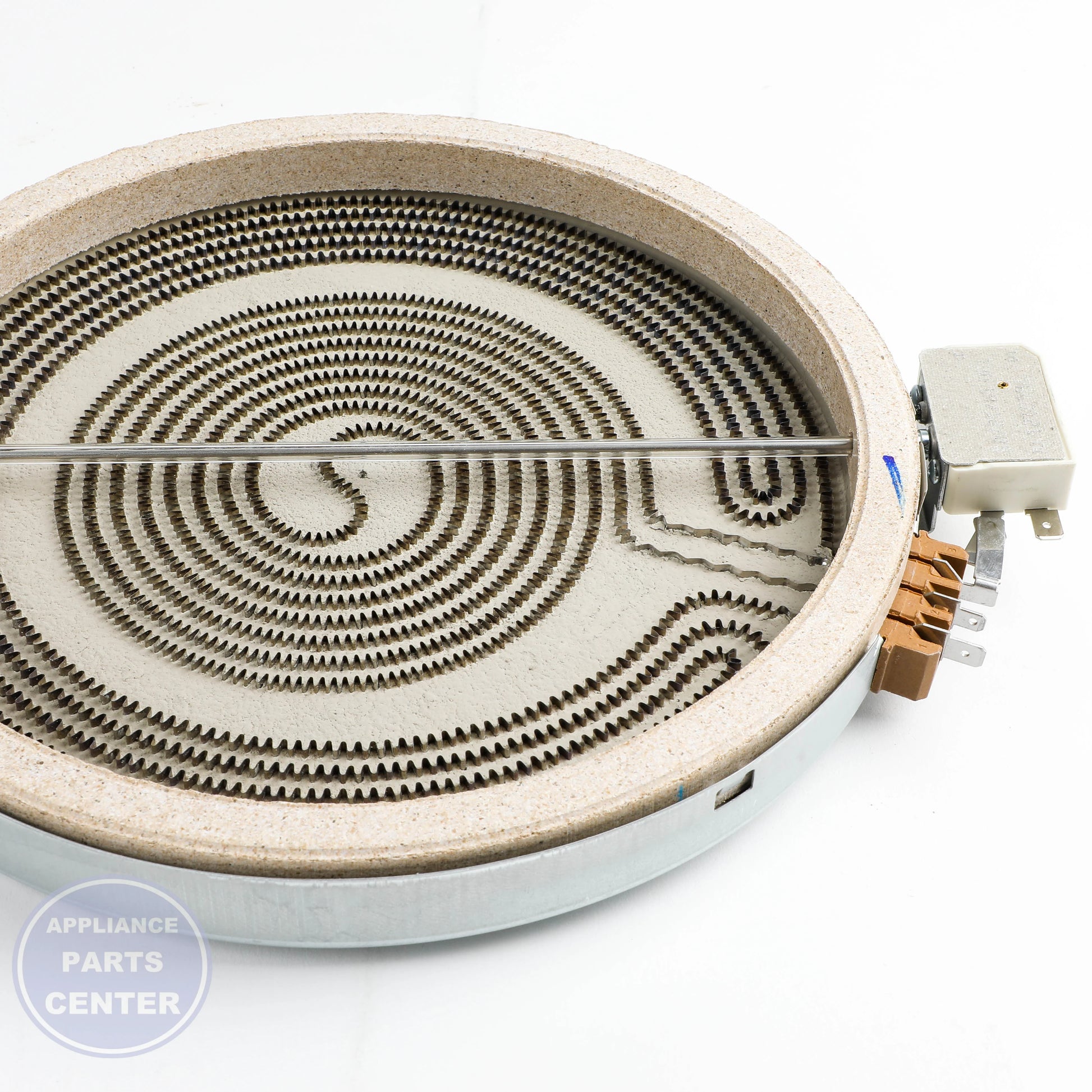 GEH ELEMENT RADIANT 9 DUAL WB30T10122 - Detailed view of efficient heating details