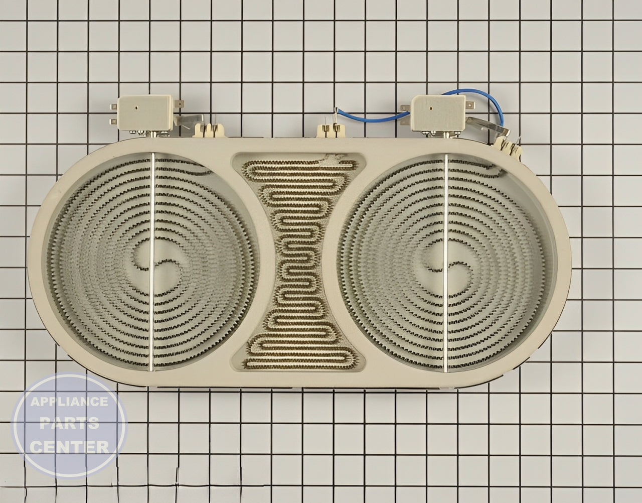 GE Radiant Surface Element WB30T10140 - Main view showing even heating for GE Range/Stove/Oven models