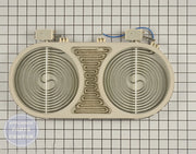 GE Radiant Surface Element WB30T10140 - Main view showing even heating for GE Range/Stove/Oven models