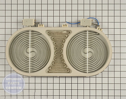 GE Radiant Surface Element WB30T10140 - Main view showing even heating for GE Range/Stove/Oven models