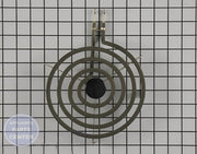 GE OVEN BURNER SURFACE UNIT ELEMENT 8" 2100W BLACK MEDALLION - Main view showing 8" size for GE models