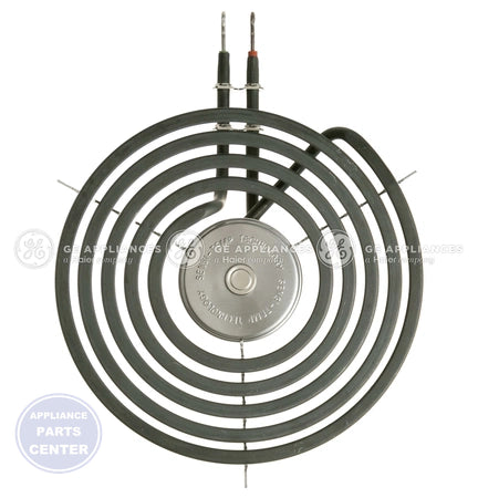 8 INCH SURFACE BURNER WITH SENSOR WB30X31057 - Side view with 8-inch diameter for precise fit