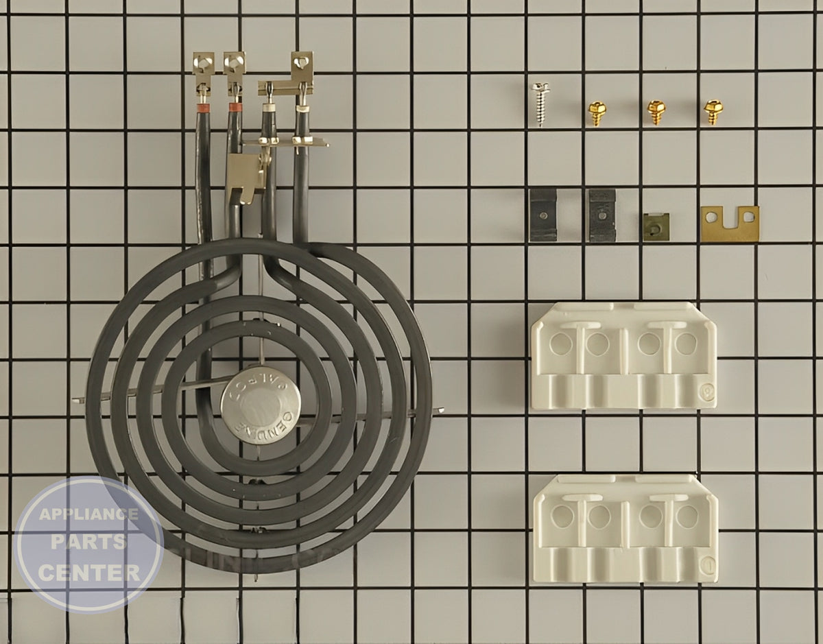 GE OVEN 6" COOKTOP BURNER UNIT NO TRIM RING - Main view showing heating element for GE models