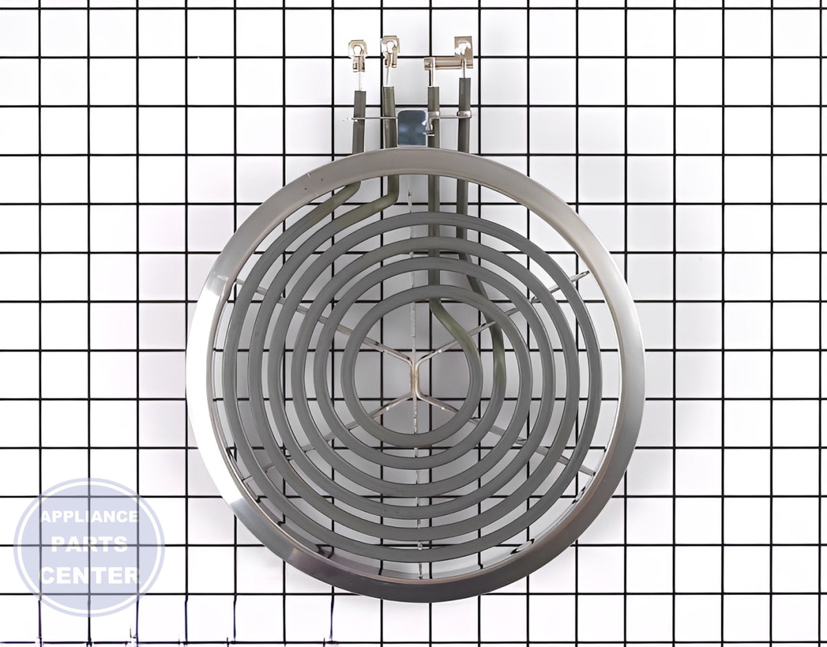 GE OVEN COOKTOP BURNER UNIT 3-WIRE 8-INCH - Main view showing heating element for GEN Range/Stove/Oven models